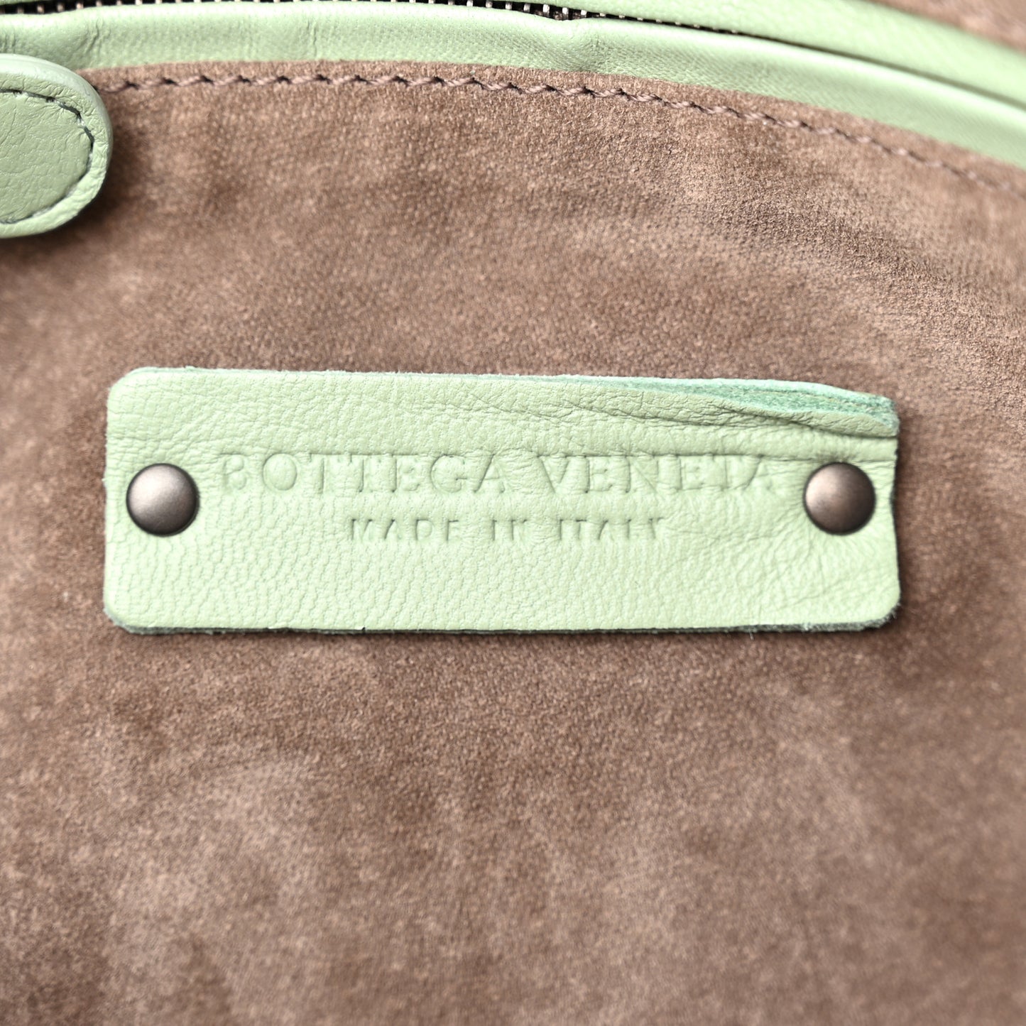 Nappa Intrecciato Nodini Crossbody Messenger New Sauge