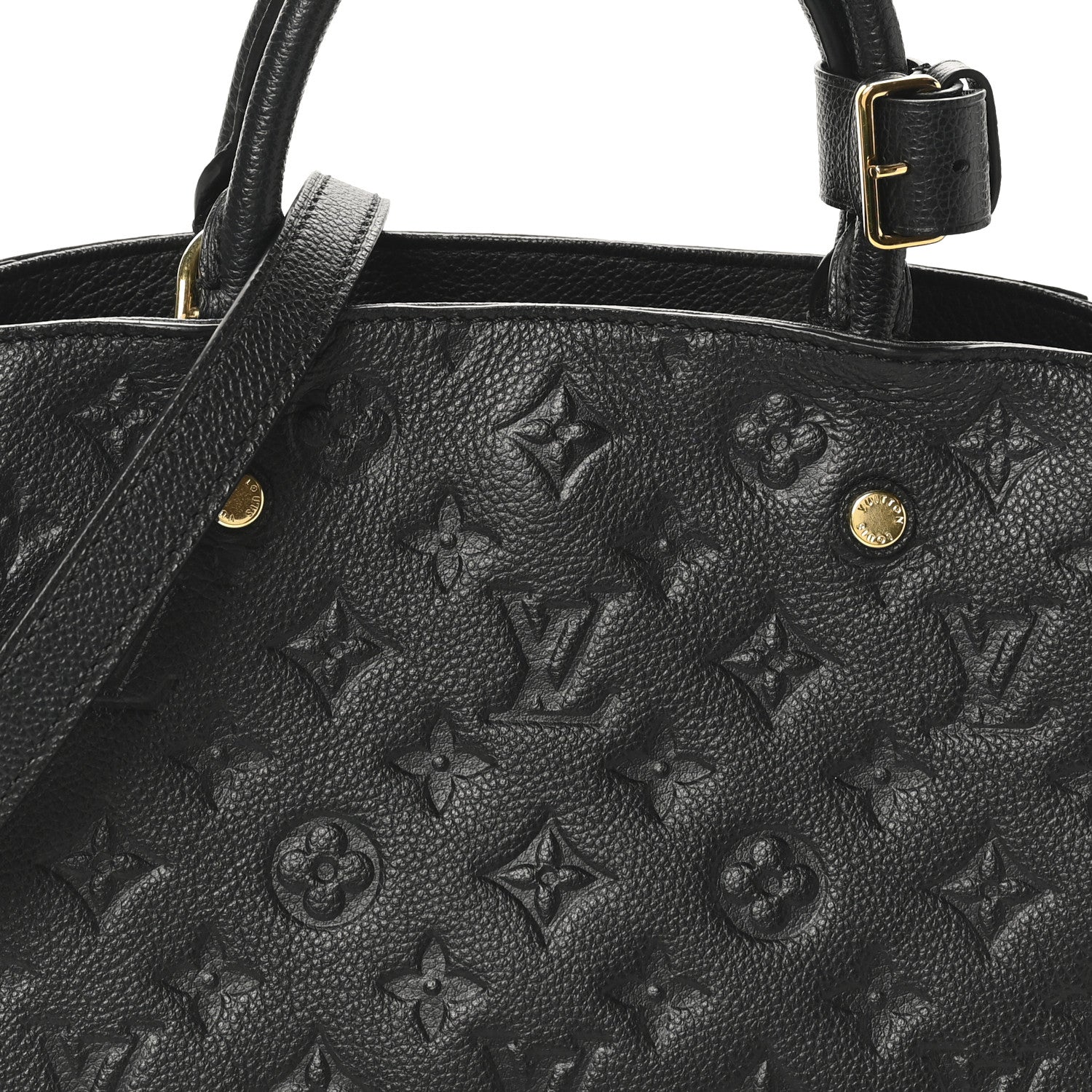 Louis Vuitton Empreinte Montaigne BB Black 7 of 9