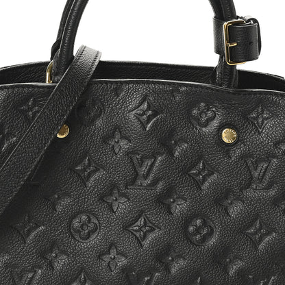 Louis Vuitton Empreinte Montaigne BB Black 7 of 9