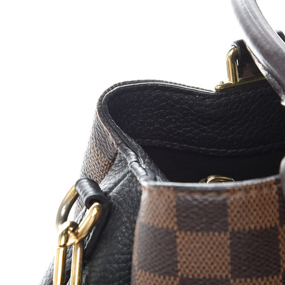 Louis Vuitton Damier Ebene Cuir Taurillon Brittany Black 18 of 20