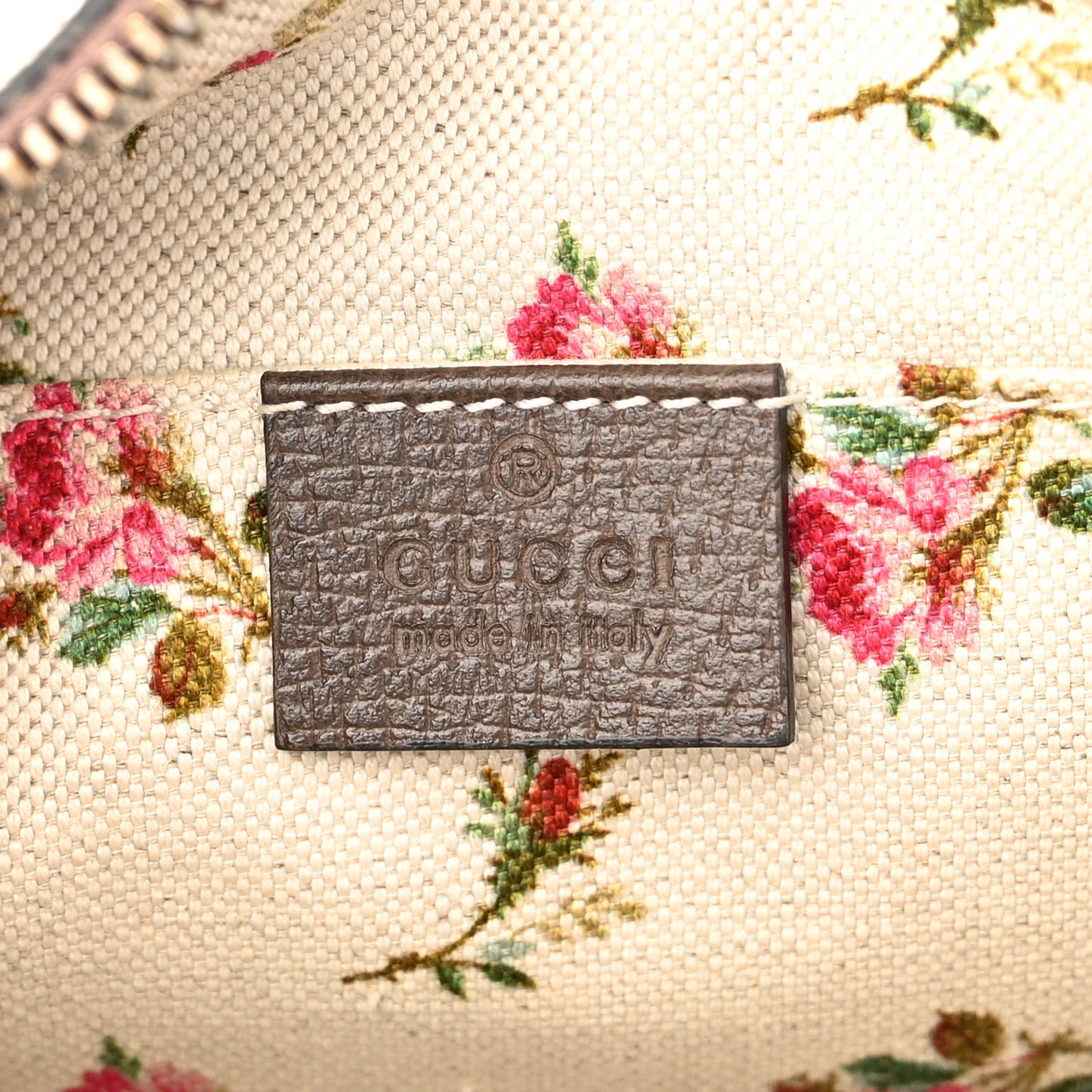 GG Supreme Monogram Web Neo Vintage Shoulder Bag Beige New Acero Crop