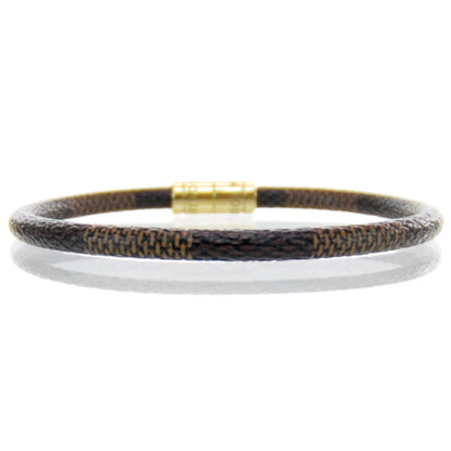 Louis Vuitton Damier Ebene Keep It Bracelet 2 of 5