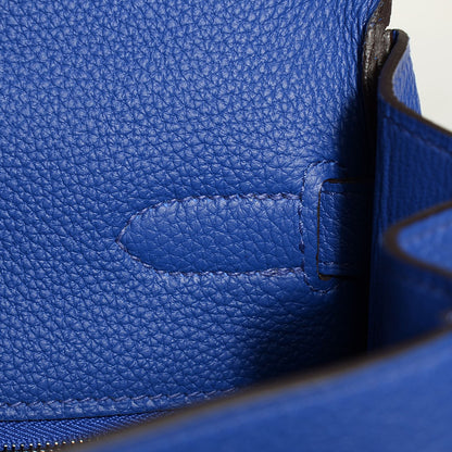 Hermes Togo Kelly Retourne 35 Bleu Electrique 23 of 28