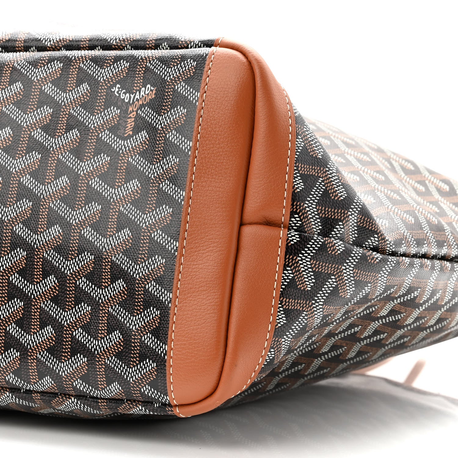 Goyard Goyardine Artois MM Black Gold 10 of 10