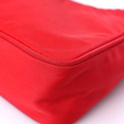 Prada Tessuto Nylon Mini Re-Edition 2000 Bag Rosso 10 of 14