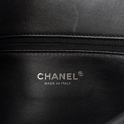 Chanel Calfskin Quilted Medium CC Filigree Flap Black 8 of 11