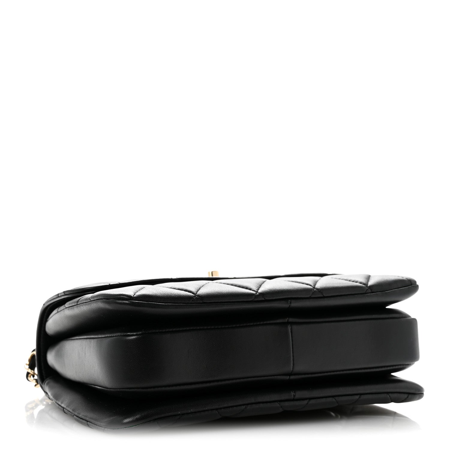 Chanel Lambskin Quilted Small Trendy CC Dual Handle Flap Bag Black 4 of 14