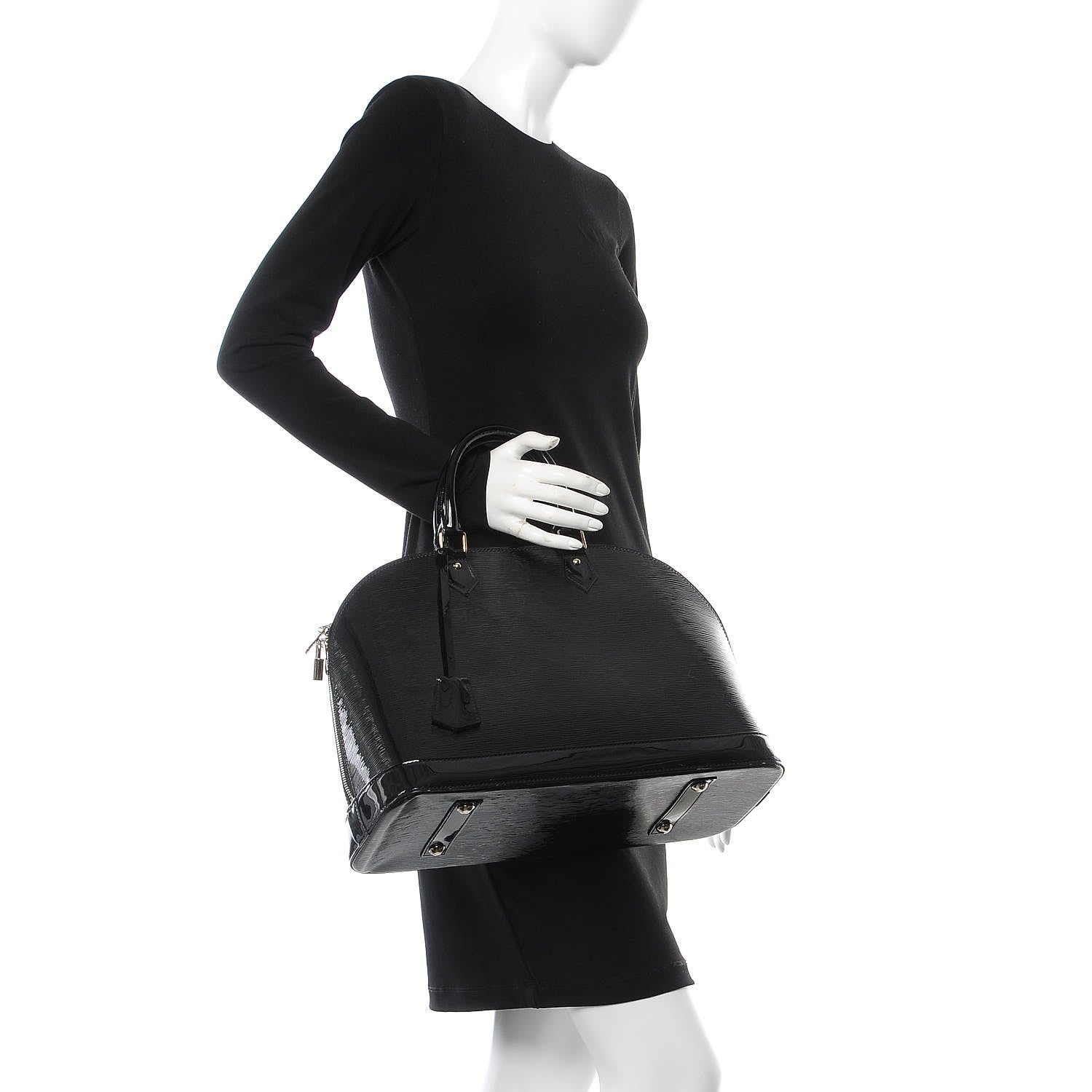 Louis Vuitton Electric Epi Alma GM Black 2 of 6