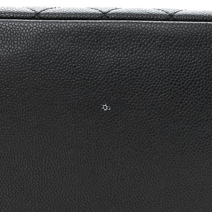 Chanel Caviar Quilted Grand Shopping Tote GST Black 11 of 14