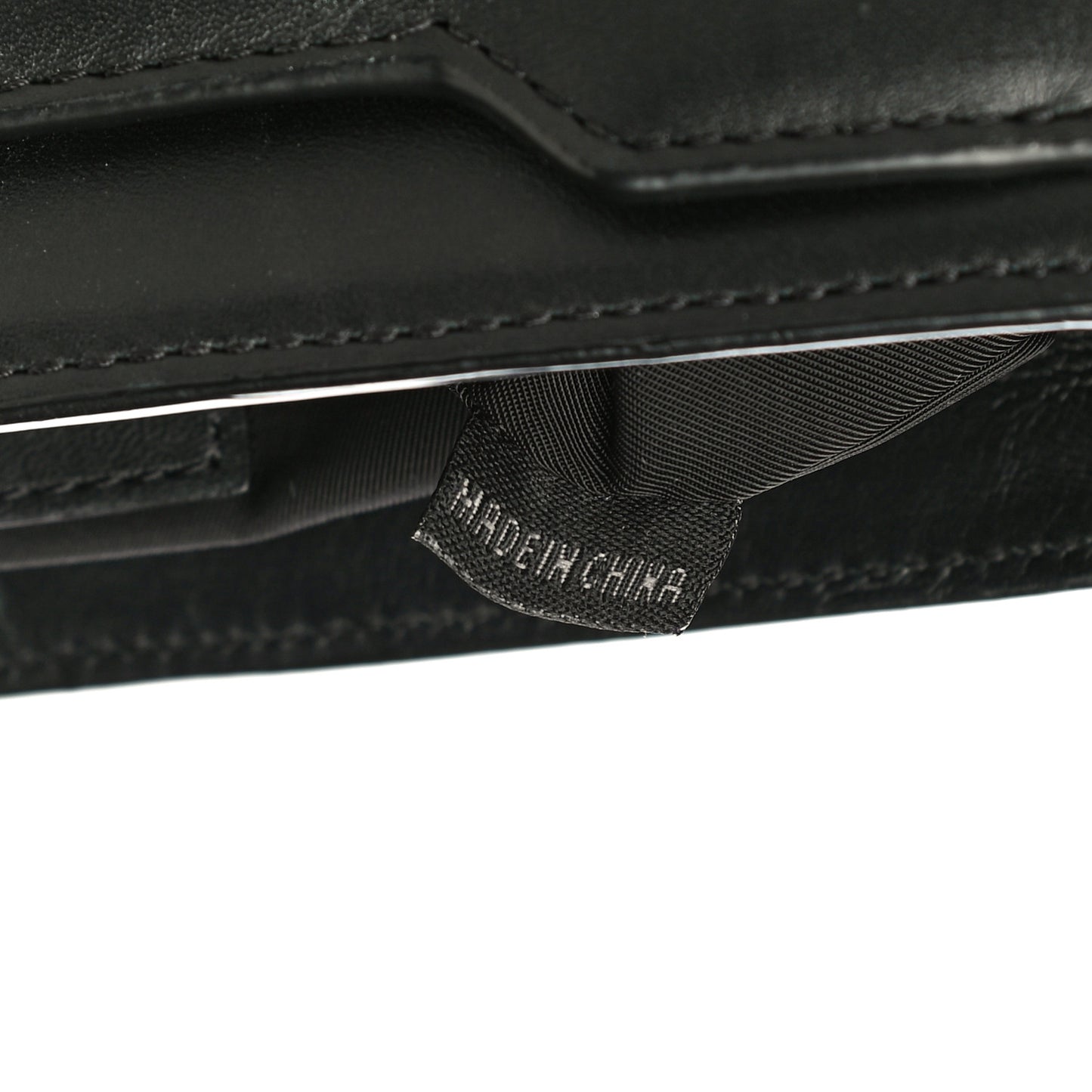 Calfskin Small Lia Sling Black Pale Gold Hardware
