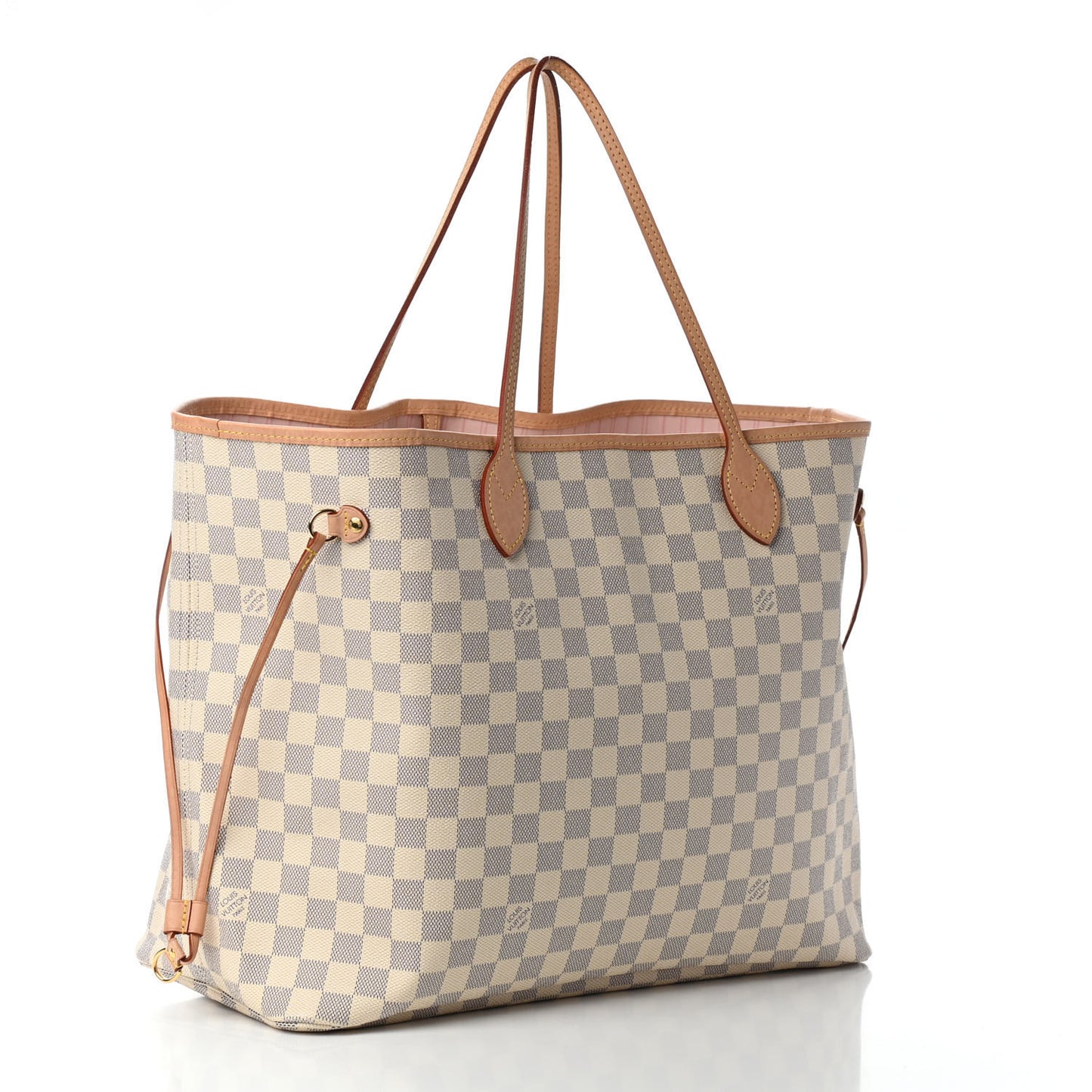 Damier Azur Neo Neverfull GM Rose Ballerine
