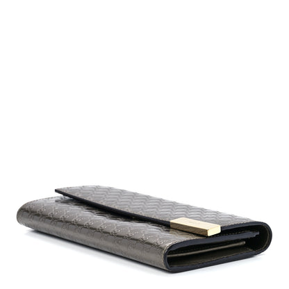 Gucci Metallic Microguccissima Dice Continental Wallet Golden Beige 8 of 10
