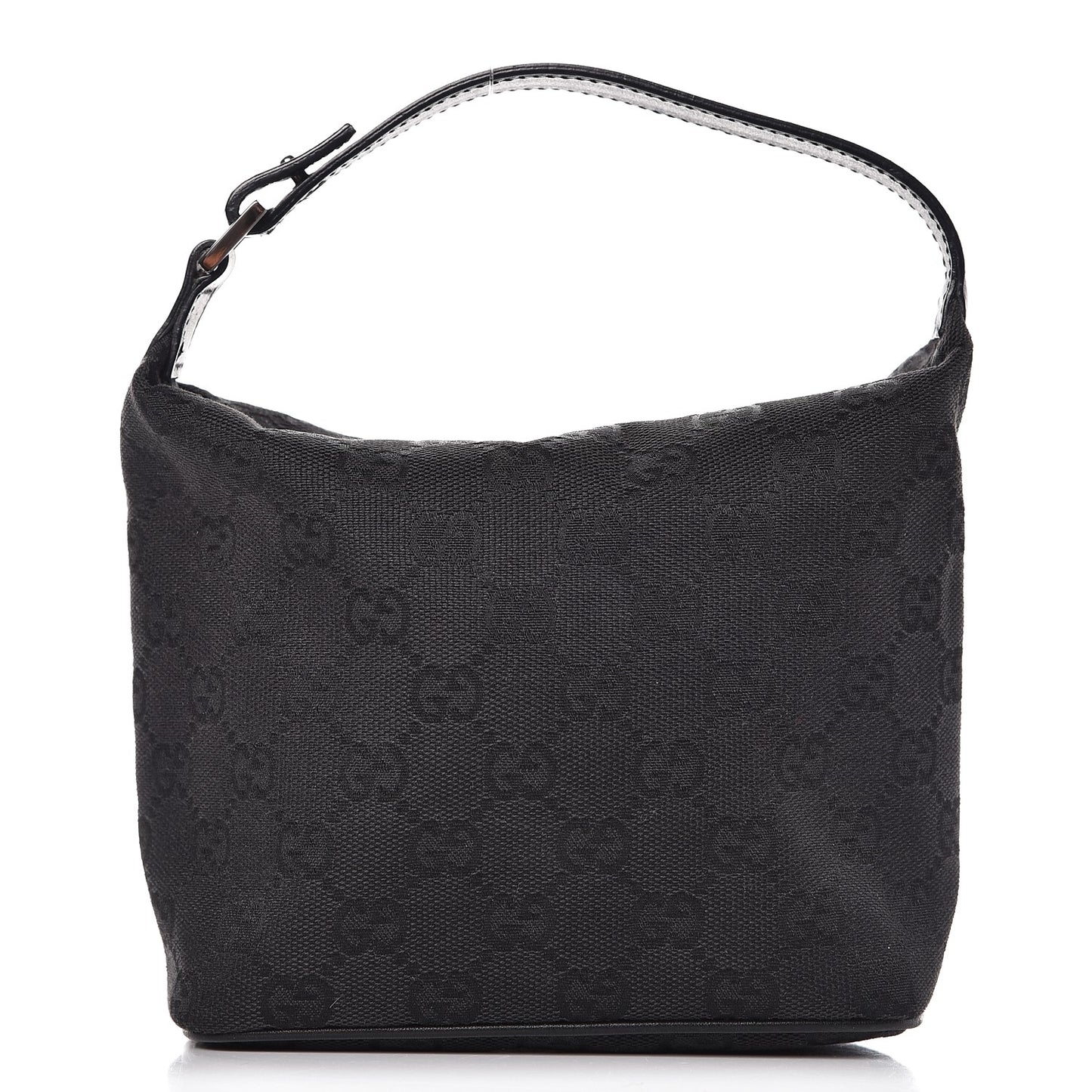 Monogram Mini Hobo Bag Black