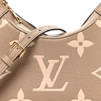 Louis Vuitton Empreinte Monogram Giant Bagatelle NM Tourterelle Creme 7 of 10