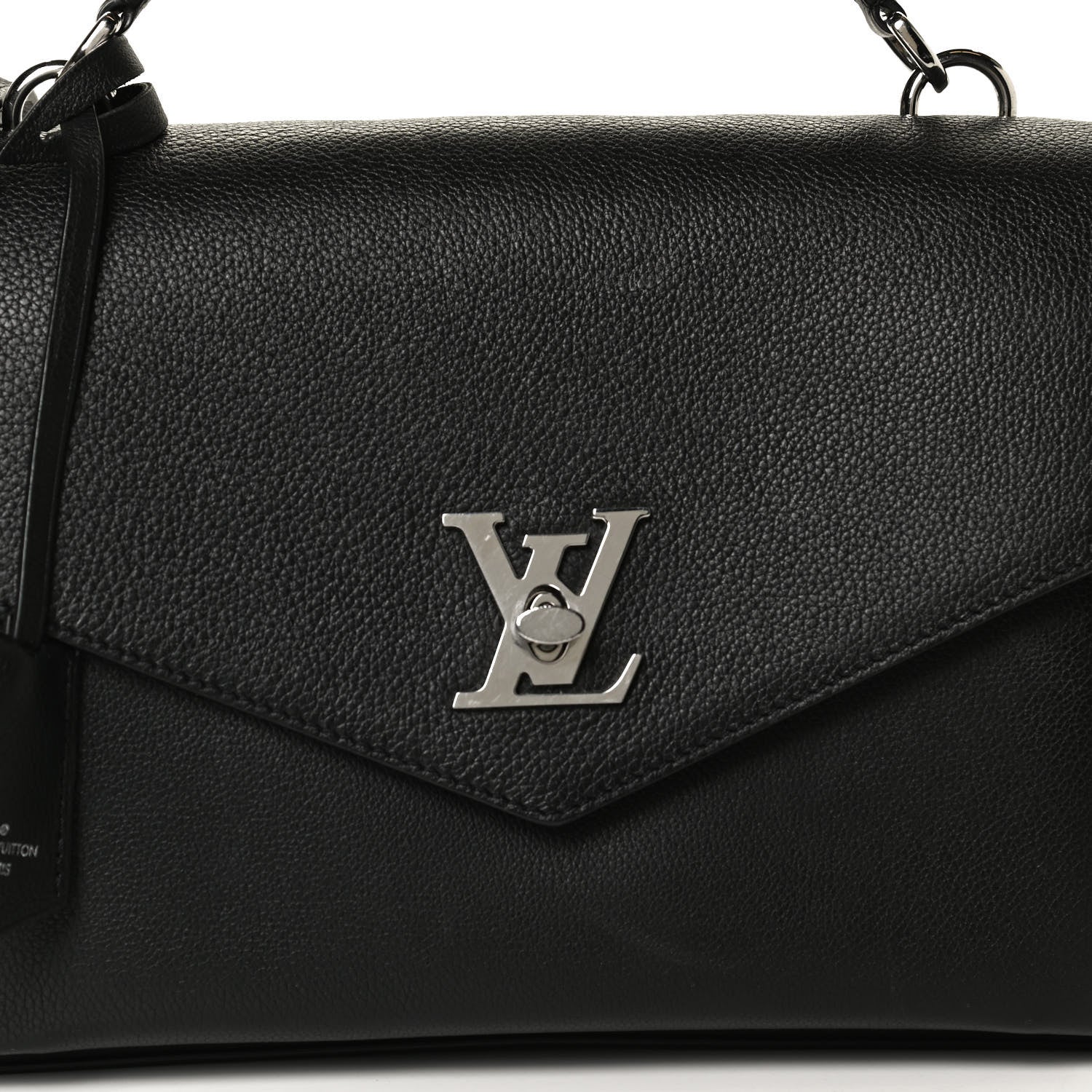 Louis Vuitton Soft Calfskin My Lockme Top Handle Black 7 of 12