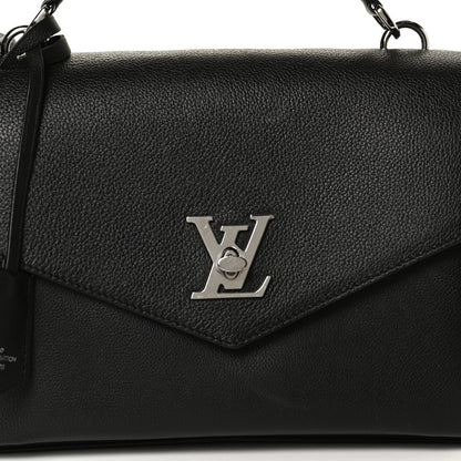 Louis Vuitton Soft Calfskin My Lockme Top Handle Black 7 of 12