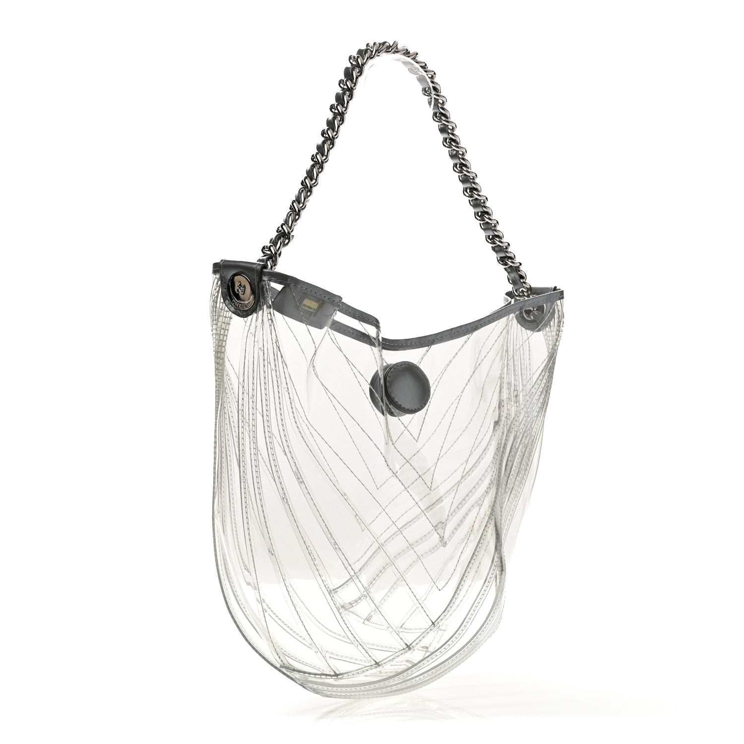 Chanel PVC Hobo Transparent 2 of 9