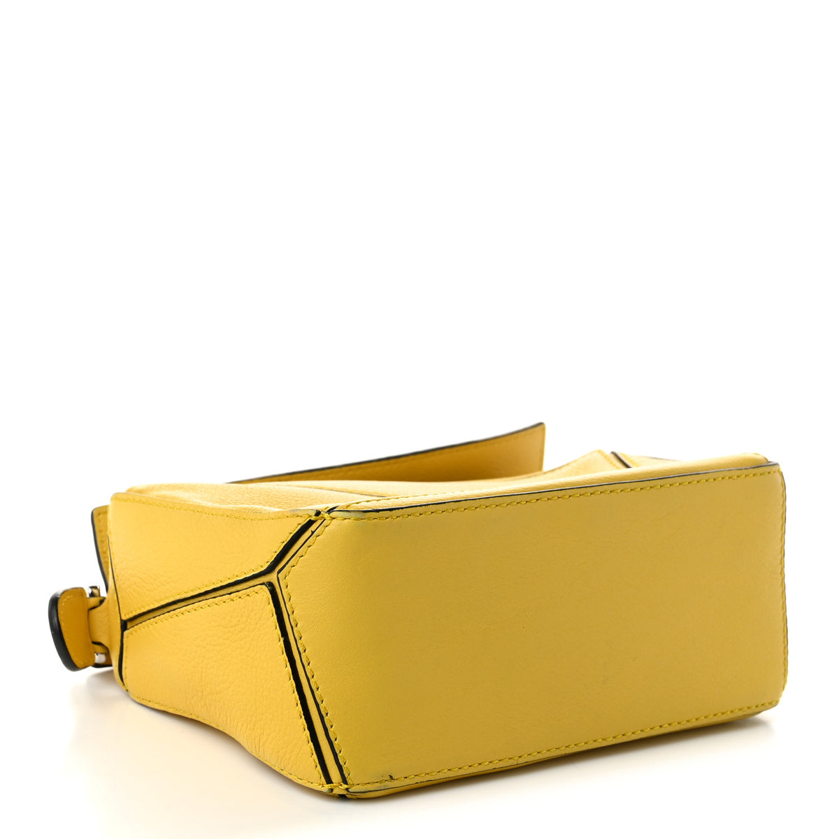 Calfskin Mini Puzzle Bag Yellow