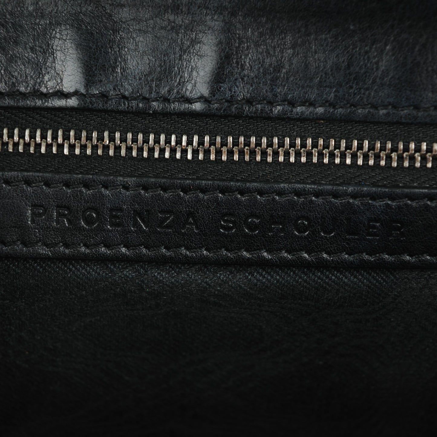 Calfskin PS11 Classic Shoulder Bag Black