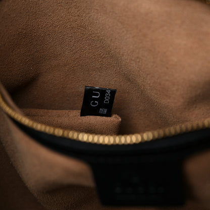 Gucci GG Supreme Monogram Medium Padlock Tote Black 8 of 12