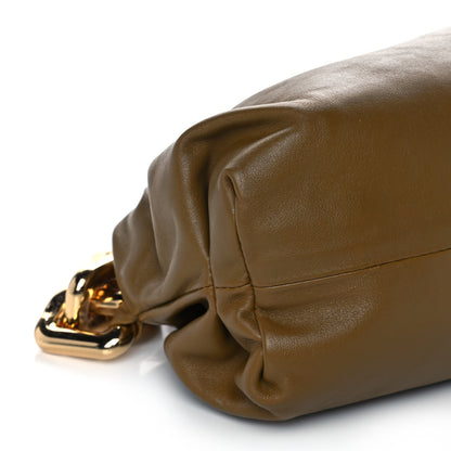Bottega Veneta Calfskin The Pouch Chain Cammello 8 of 9
