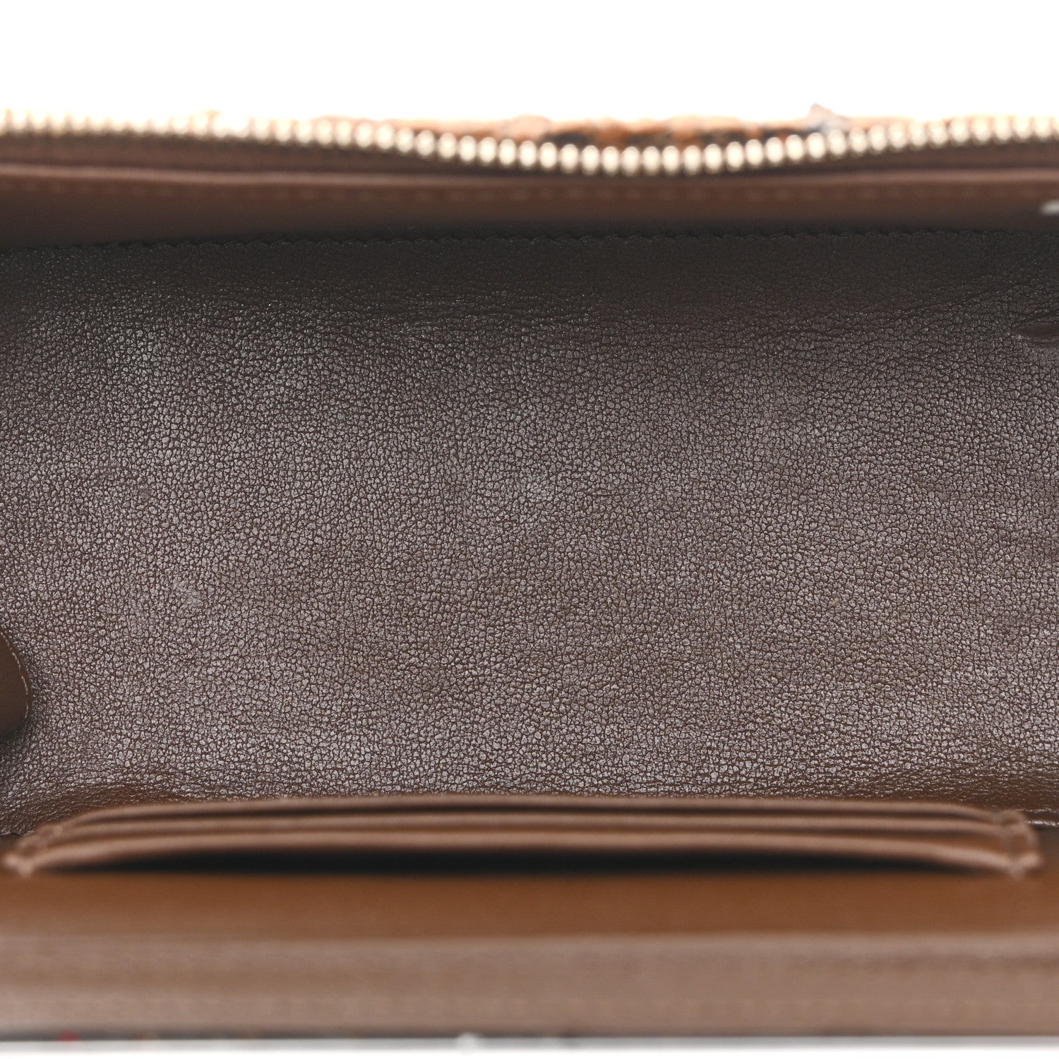 Chanel Tweed Small Top Handle Vanity Case With Chain Brown Multicolor 5 of 13