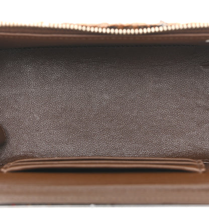 Chanel Tweed Small Top Handle Vanity Case With Chain Brown Multicolor 5 of 13