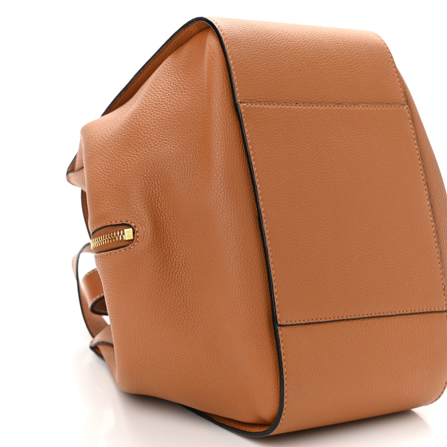 Calfskin Small Hammock Shoulder Bag Tan