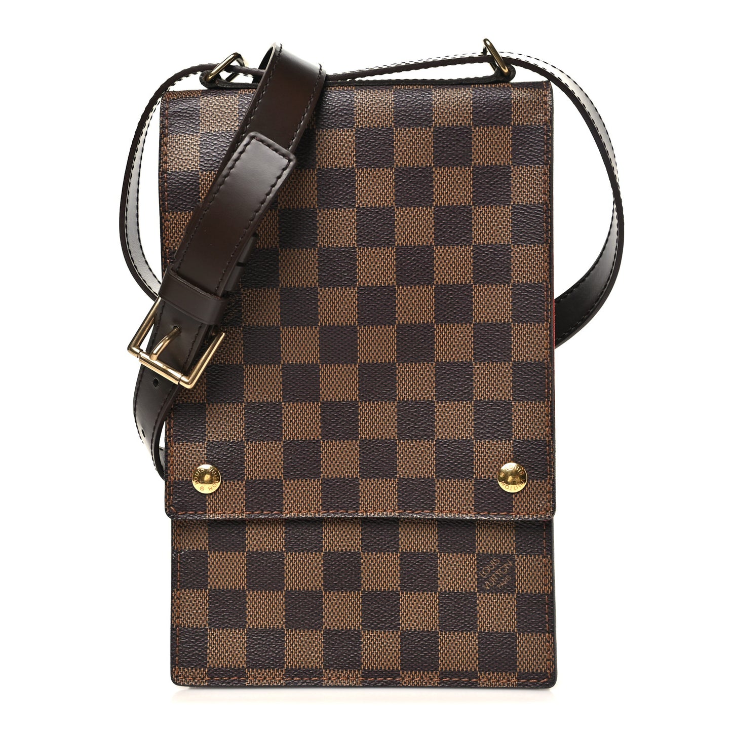 Damier Ebene Portobello Travel Shoulder Bag