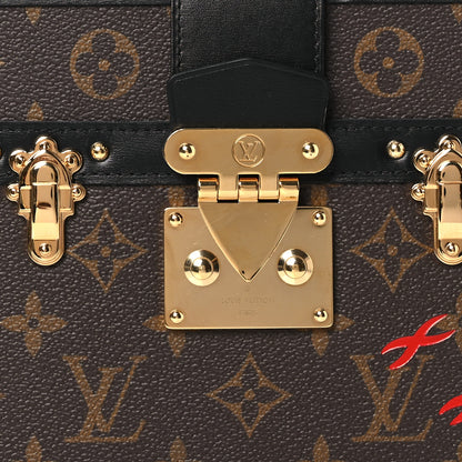 Louis Vuitton Monogram Petite Malle V Black 7 of 10