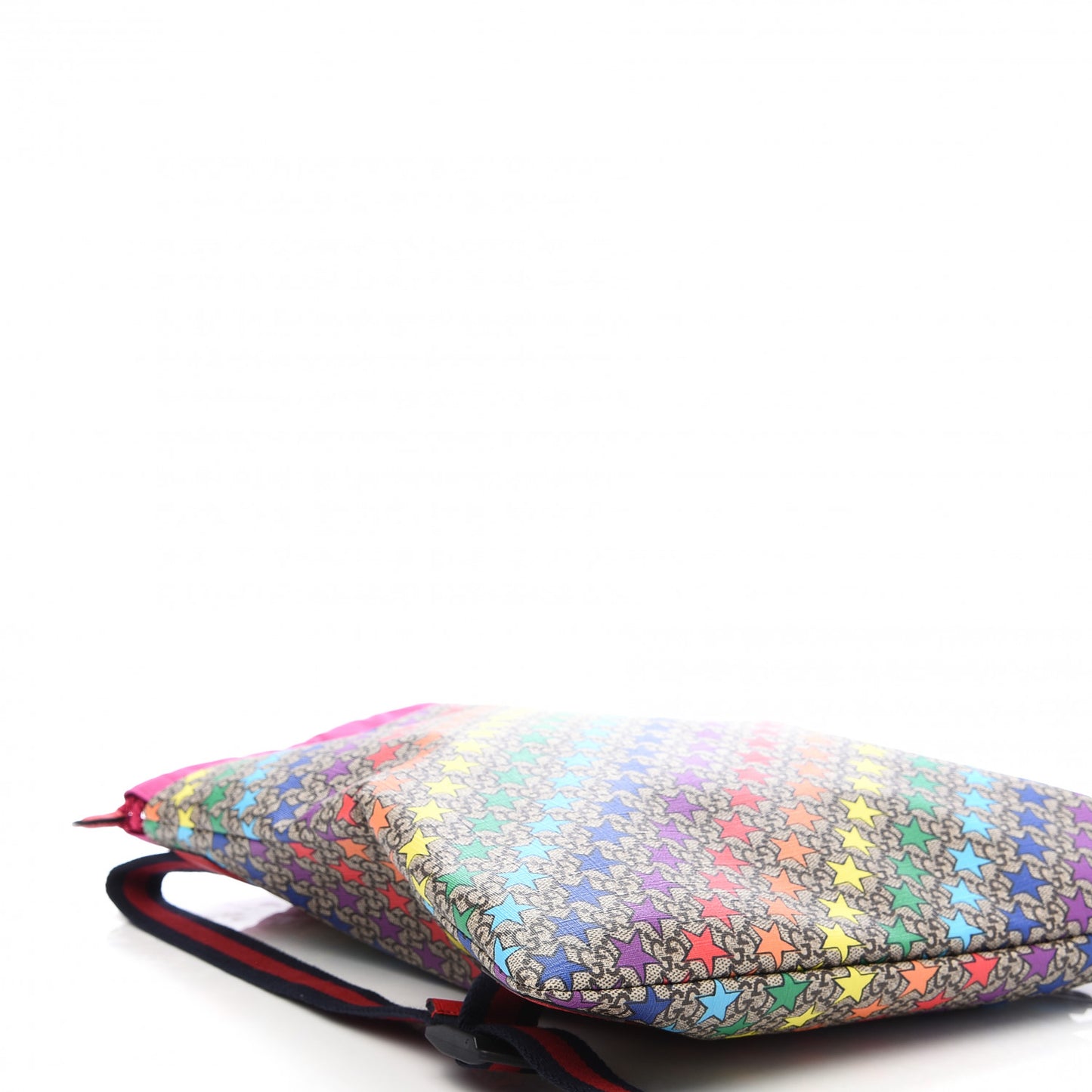 Soft GG Supreme Monogram Star Print Childrens Drawstring Backpack Multicolor