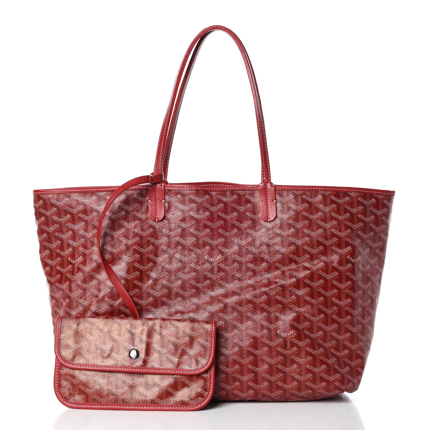 Goyard Goyardine Saint Louis PM Red 3 of 15