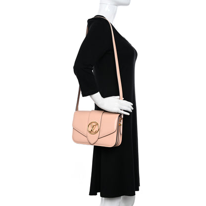 Louis Vuitton Smooth Calfskin LV Pont 9 Rose Himalaya 2 of 9