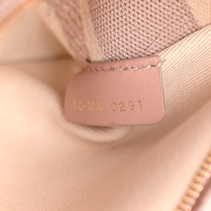 Christian Dior Canvas Houndstooth Embroidered Medium Lady D-Lite Pink 7 of 11