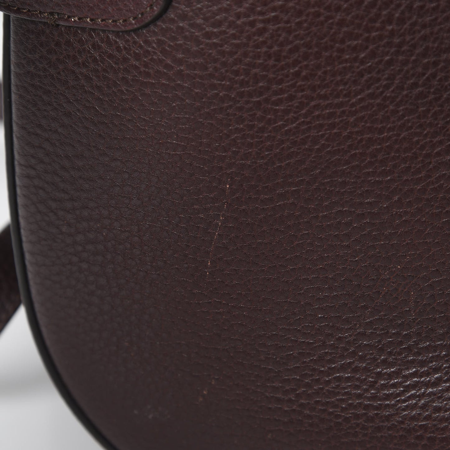 Small Classic Grain Amberley Satchel Oxblood
