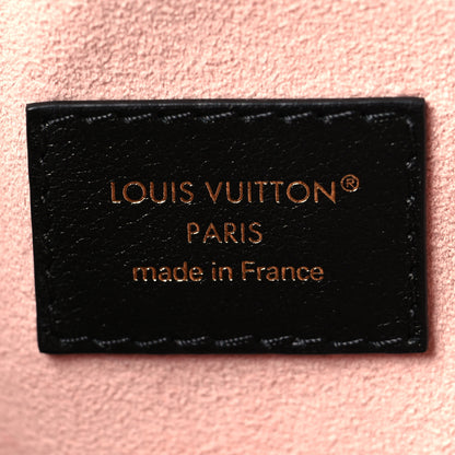 Louis Vuitton Lambskin Embossed Monogram Coussin Hobo MM Black 7 of 12