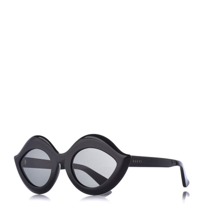 Gucci Cat Eye GG0085S Sunglasses Black 1 of 6