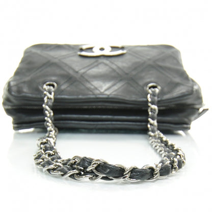 Chanel Caviar Small Diamond Stitch Tote Black 6 of 12