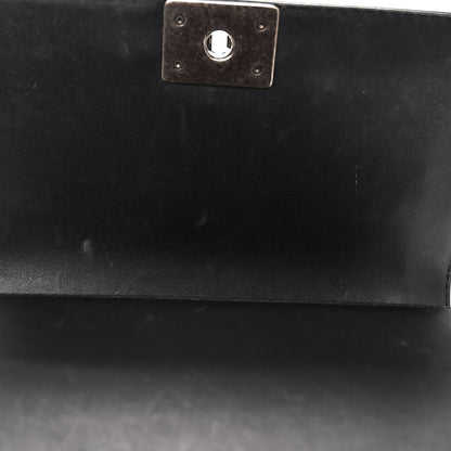 Chanel Calfskin Stitched Medium Boy Flap Black 10 of 10