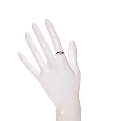 Gucci 18K White Gold Running G Ring 7.5 2 of 6