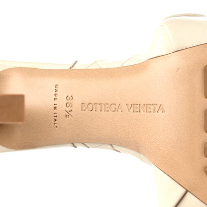 Bottega Veneta Nappa Maxi Intrecciato Lido Mule Sandals 38.5 Wax 6 of 8