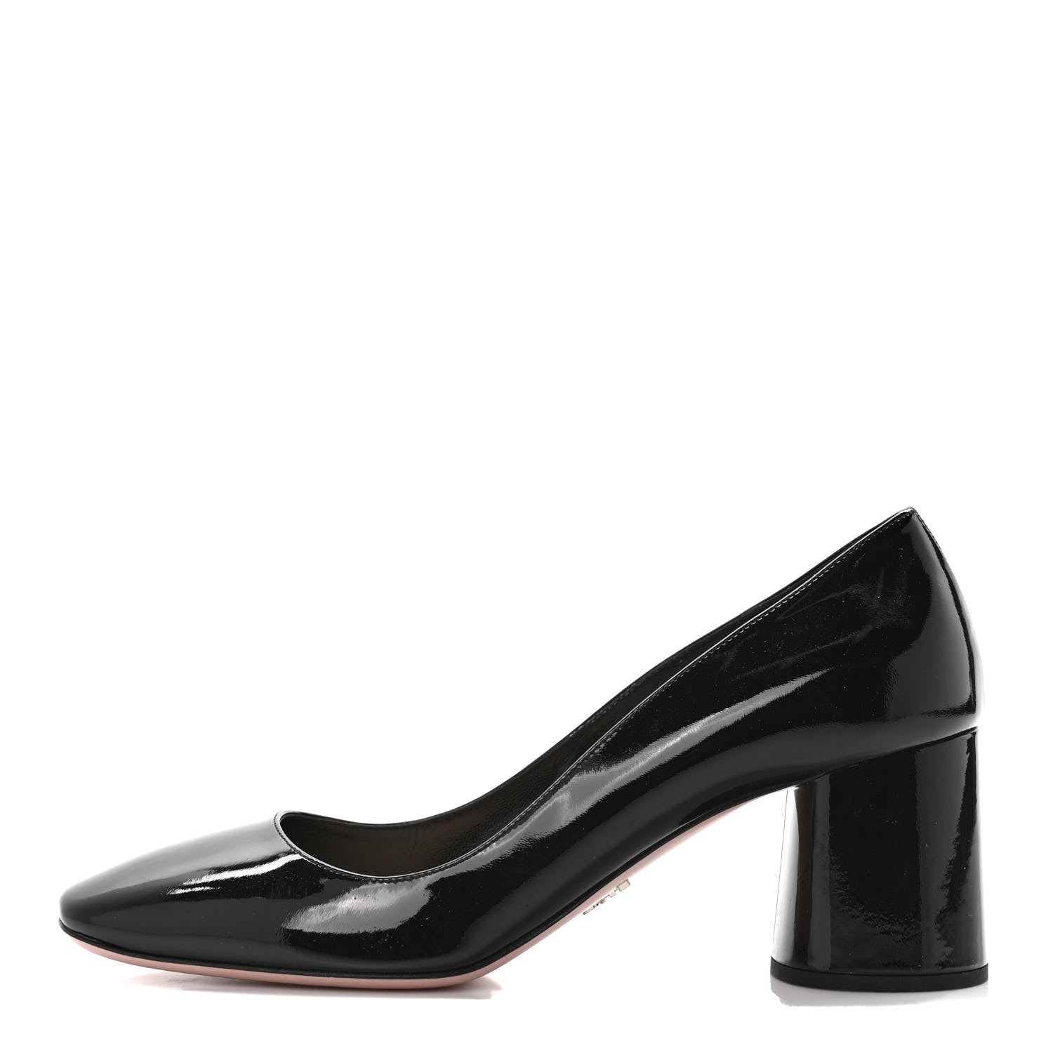 Prada Vernice 65mm Pumps 38 Black 1 of 8