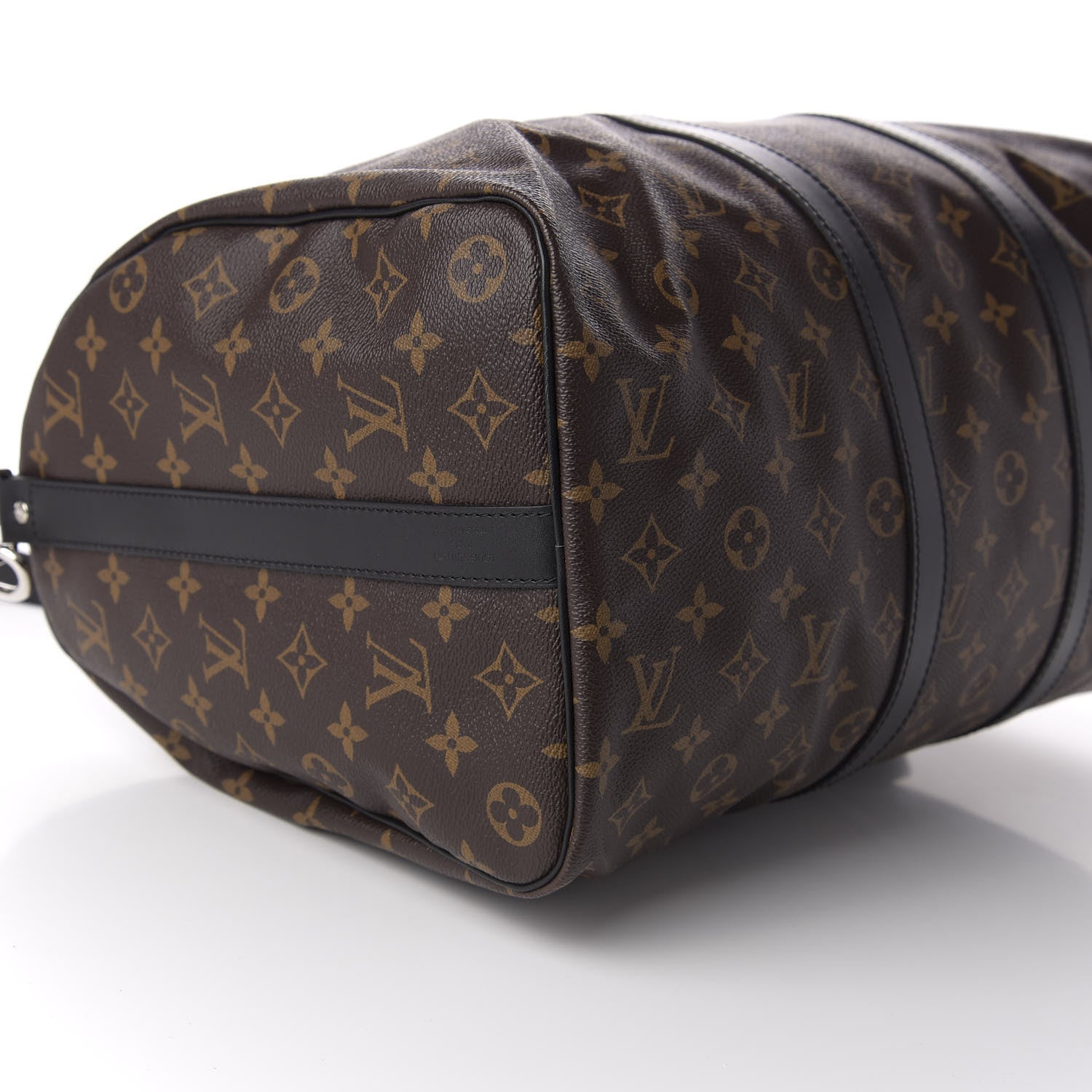 Louis Vuitton Monogram Macassar Keepall Bandouliere 45 8 of 10
