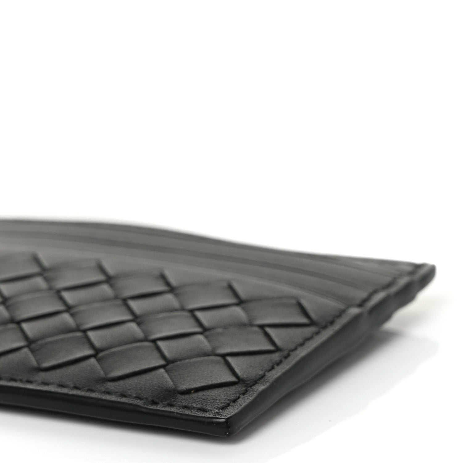 Bottega Veneta Nappa Intrecciato Card Holder Black 8 of 8