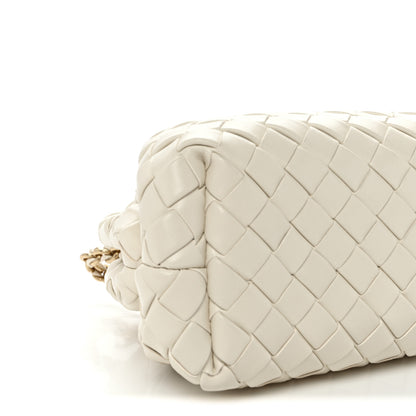 Bottega Veneta Nappa Intrecciato Teen The Lauren 1980 Clutch With Chain String 9 of 11