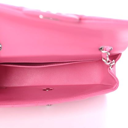 Chanel Lambskin Quilted Mini Rectangular Flap Pink 4 of 4