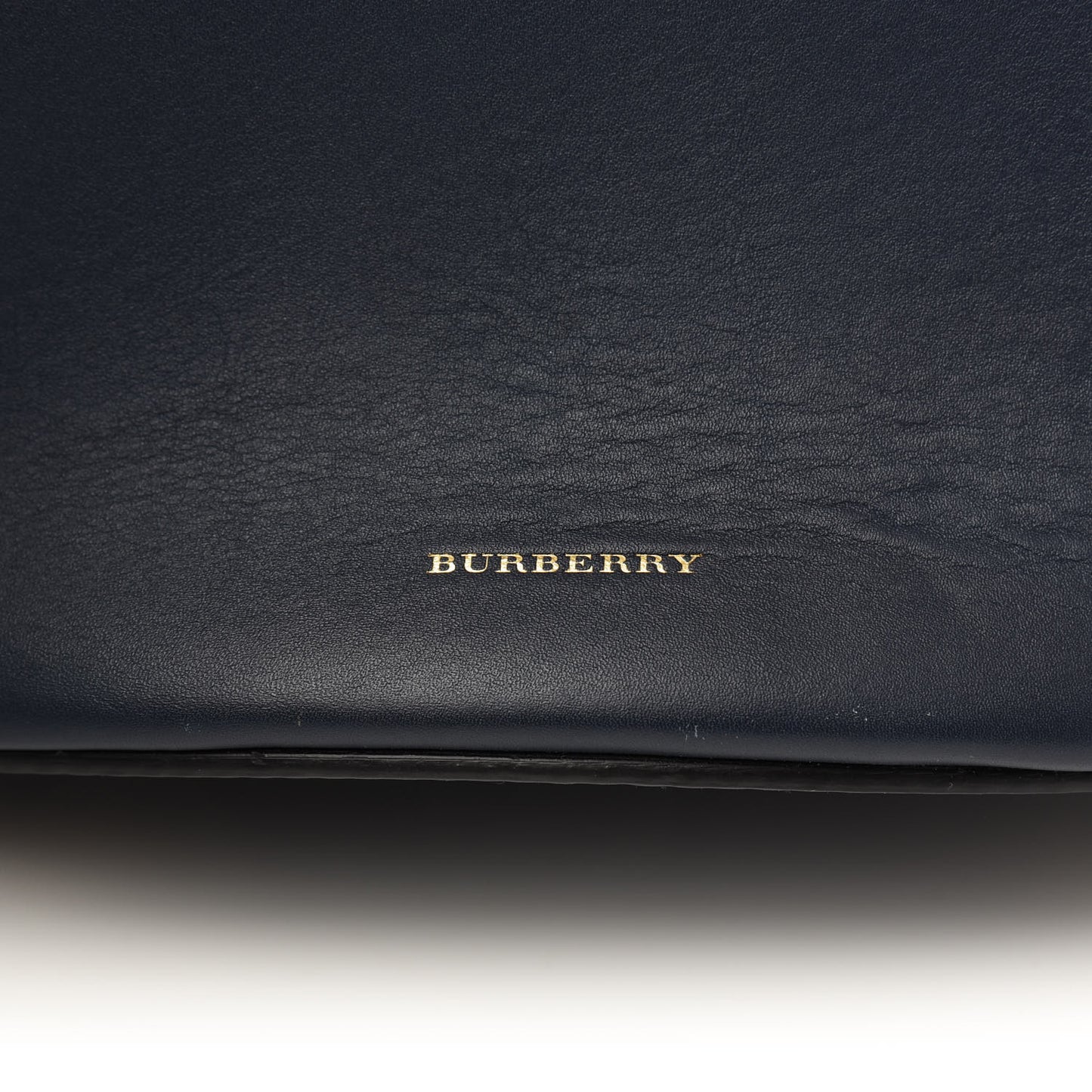 Supple Calfskin Medium Bucket Mid Indigo