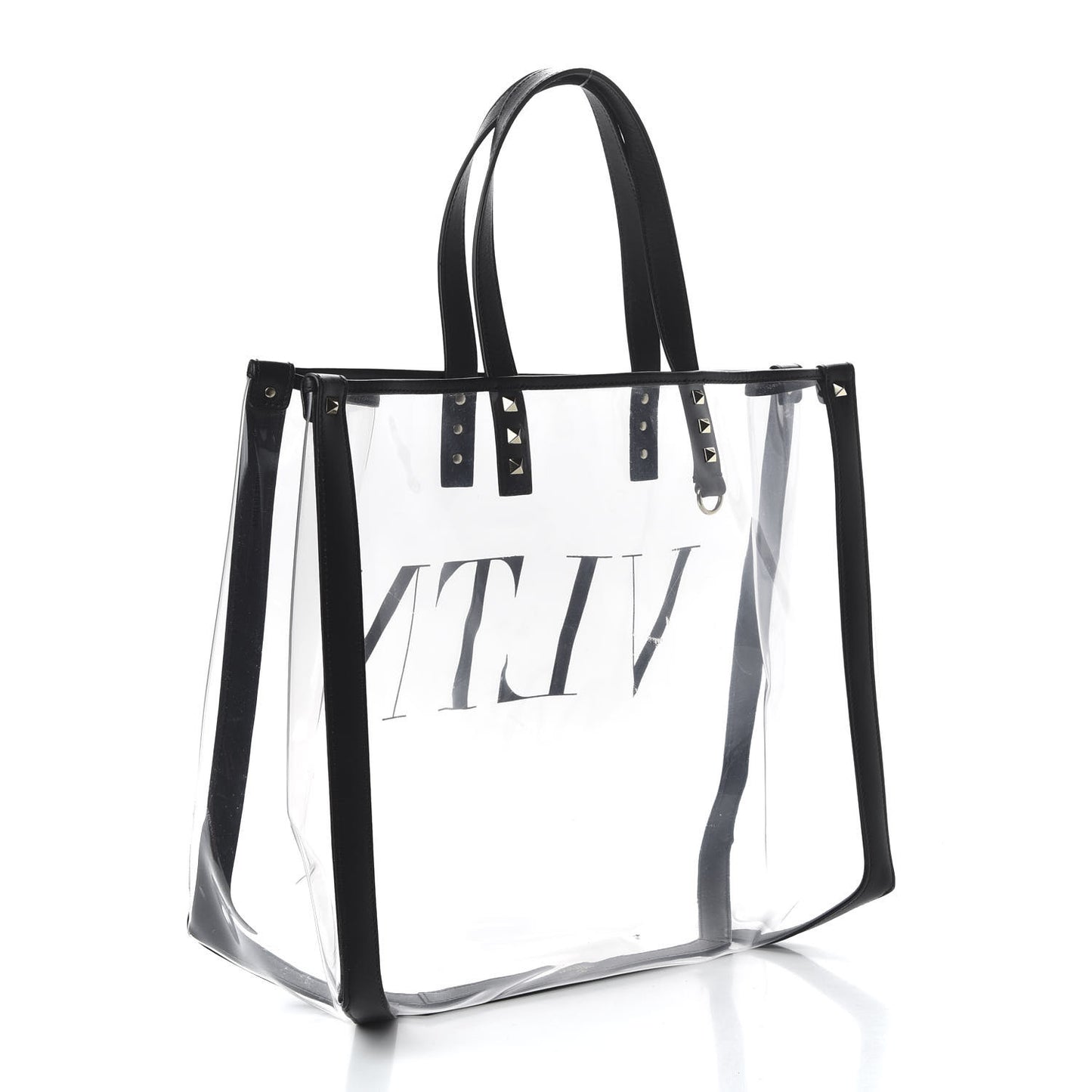 Plexy VLTN Shopping Bag Transparent