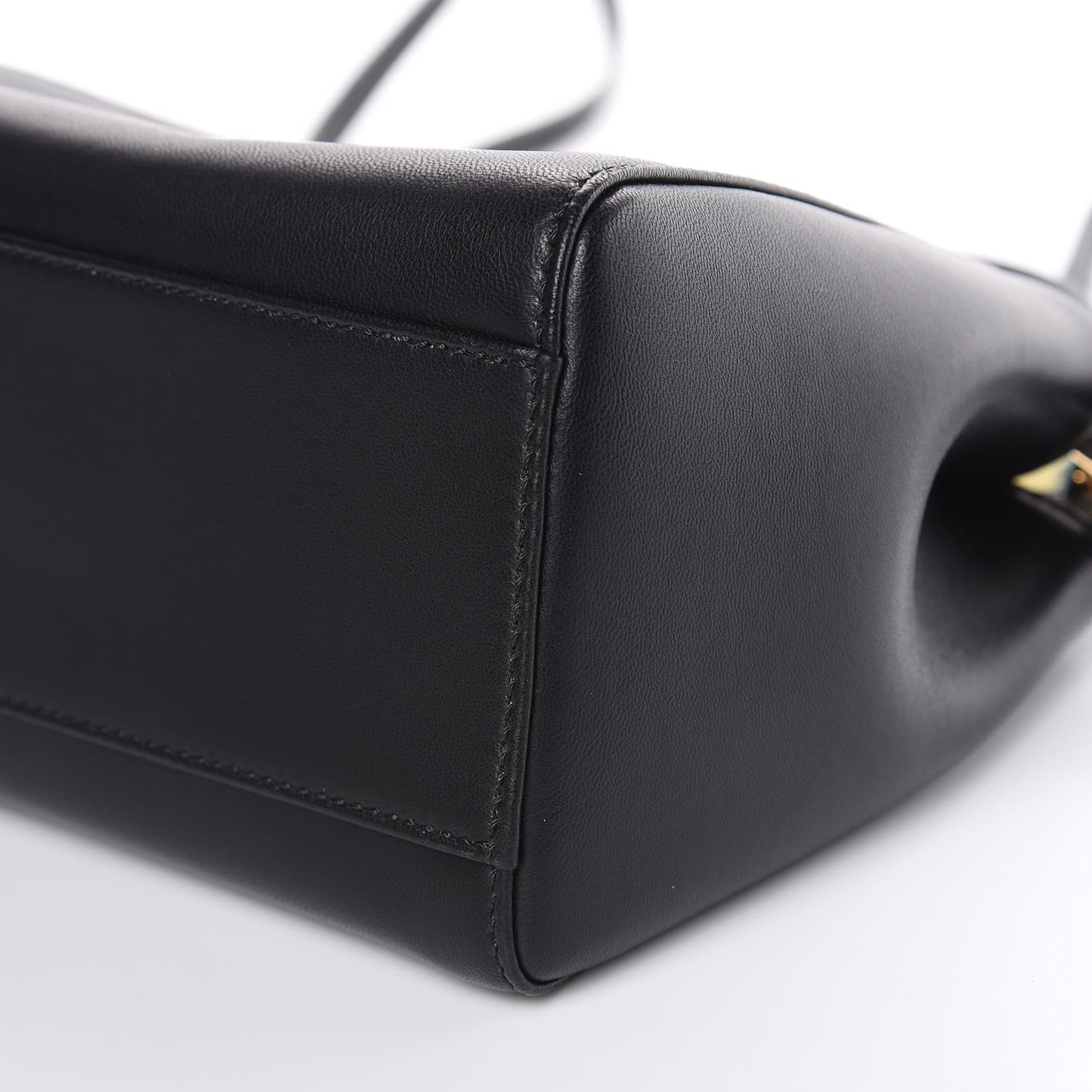 Nappa Mini Peekaboo Iconic Satchel Black