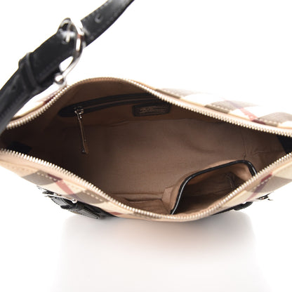 Burberry Small Nova Check Buckle Hobo 5 of 9